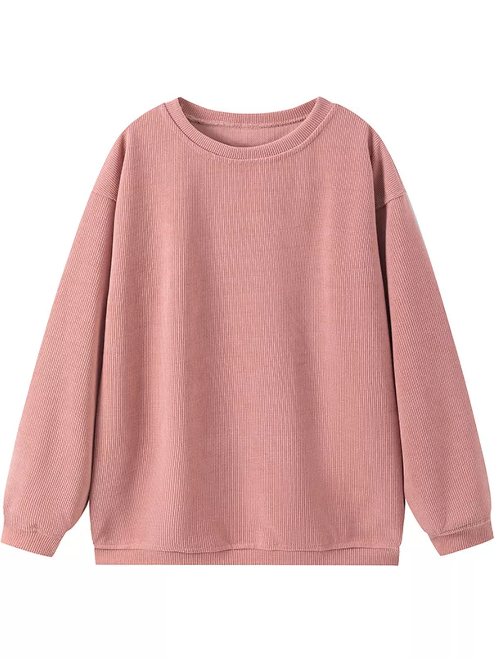 Casual Crew Neck  Dropped Shoulder Sweatshirt, image 25
