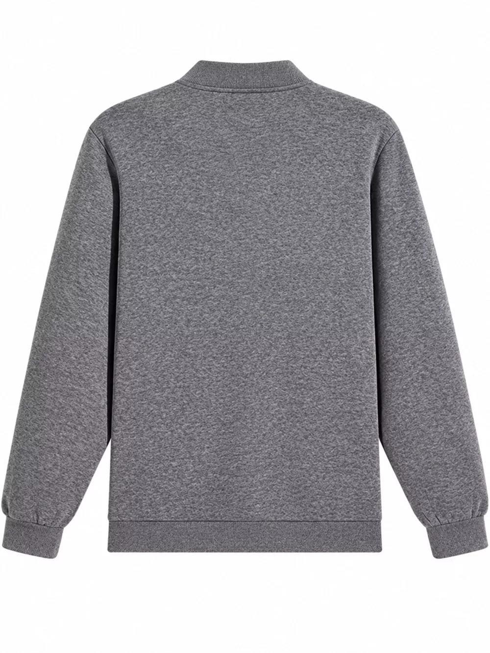 Men's Plus Size Zip Up Long Sleeve Sweatshirt, image 7