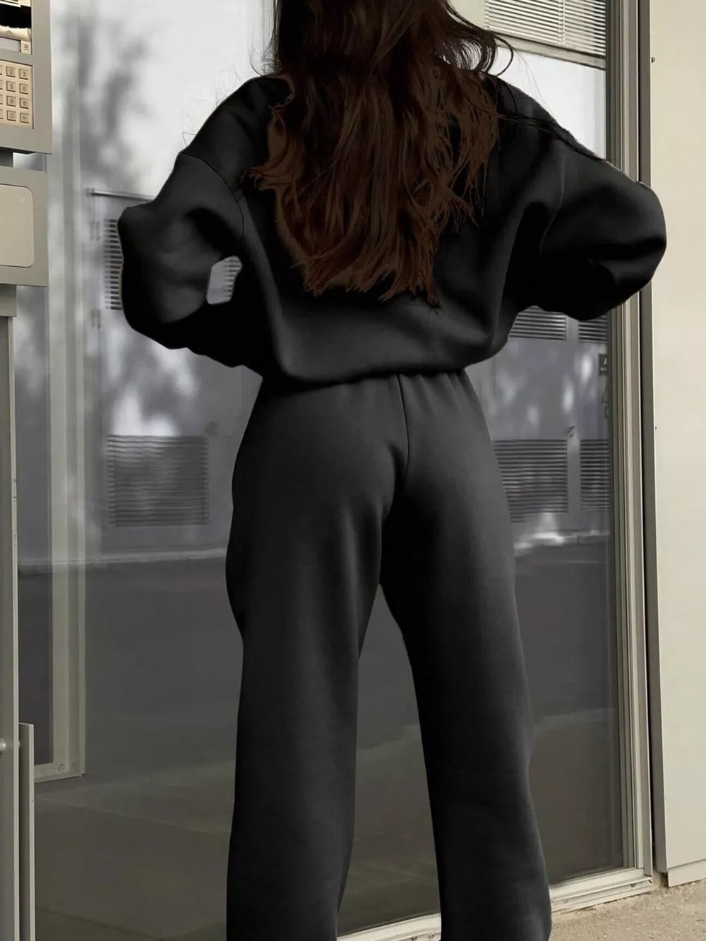 Half-Zip Sweatshirt and Joggers Set, image 12