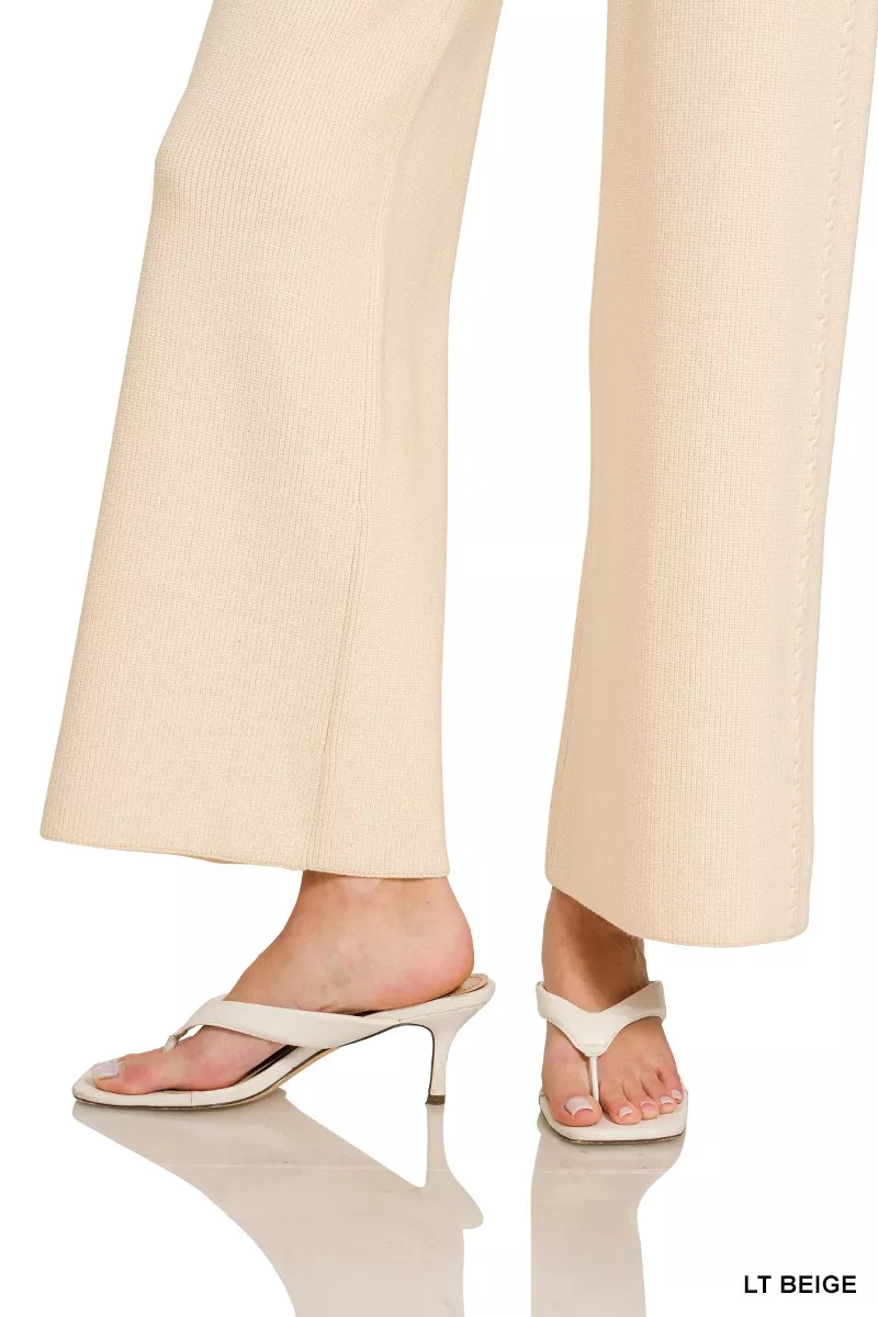 Viscose Sweater Pants, image 5