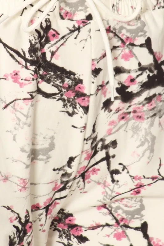Full Size Buttery Soft Printed Joggers with Drawstring Plus Size, image 4
