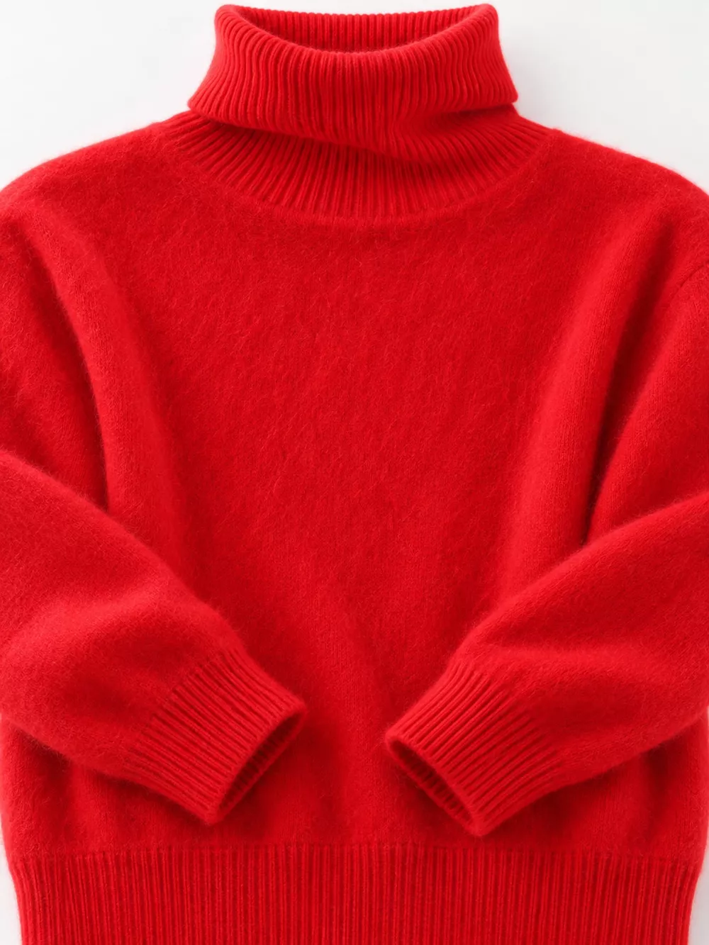 Full Size Turtleneck Long Sleeve Sweater Plus Size, image 88