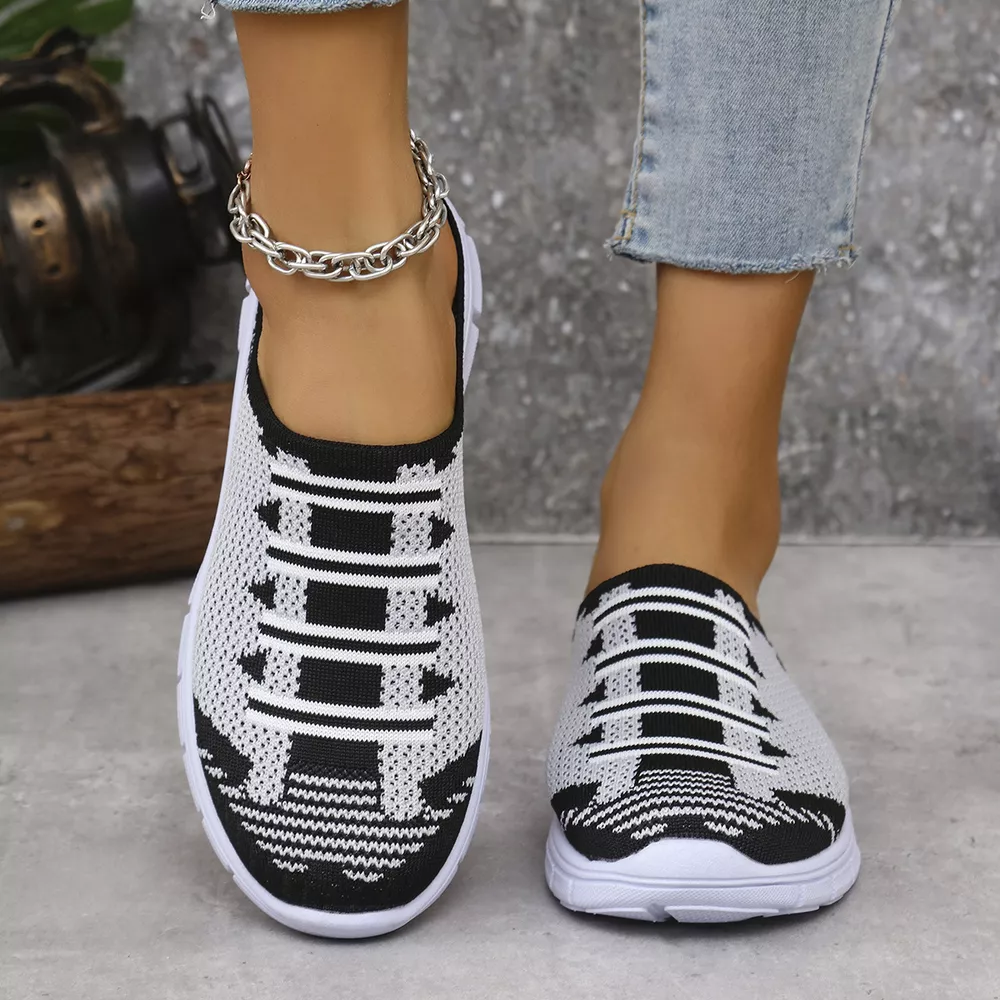 Breathable Knit Slip-Ons, image 4
