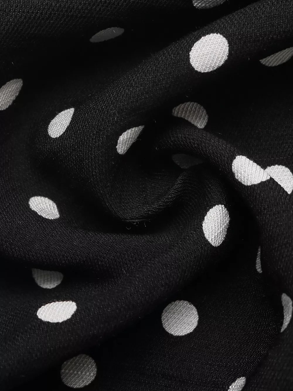 Polka Dot Ruffle Hem Spaghetti Strap Dress, image 9