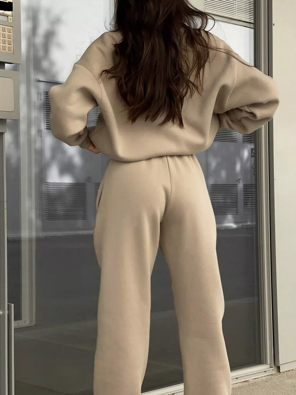 Half-Zip Sweatshirt and Joggers Set, image 35