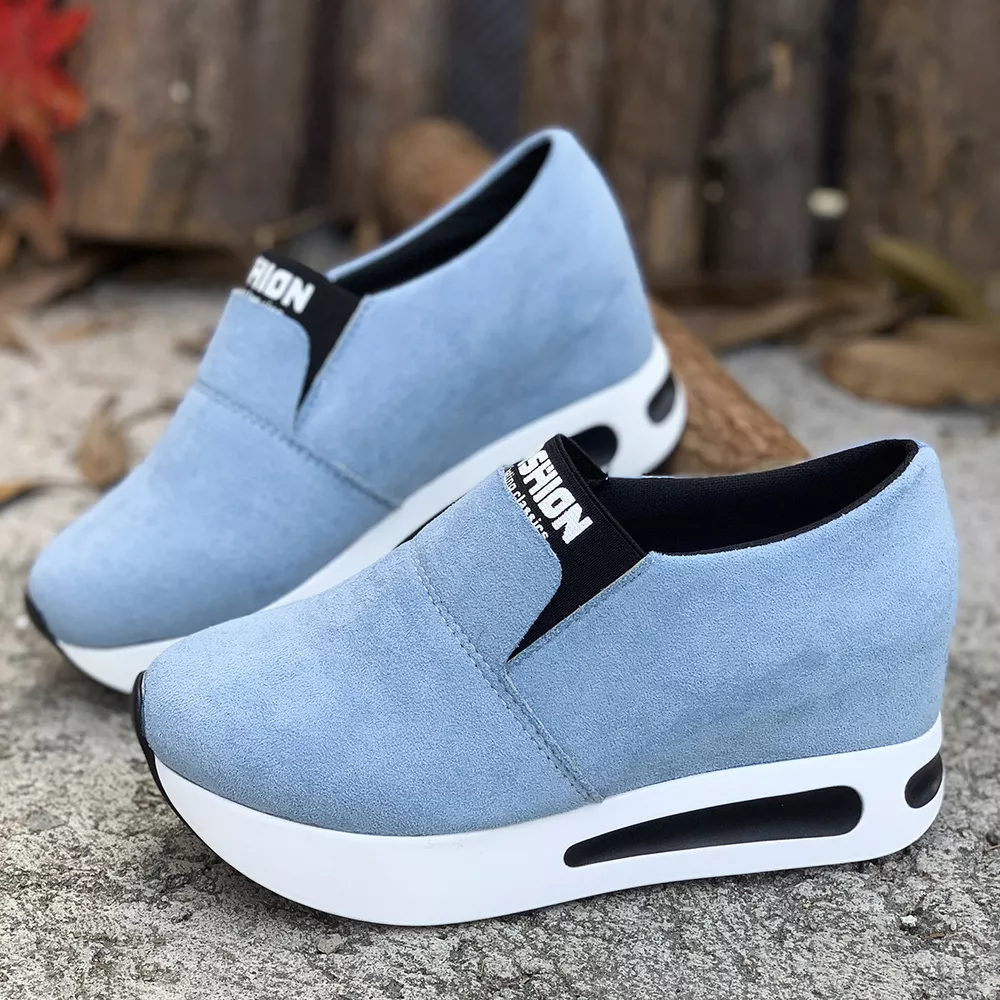Round Toe Platform Slip-Ons, image 15