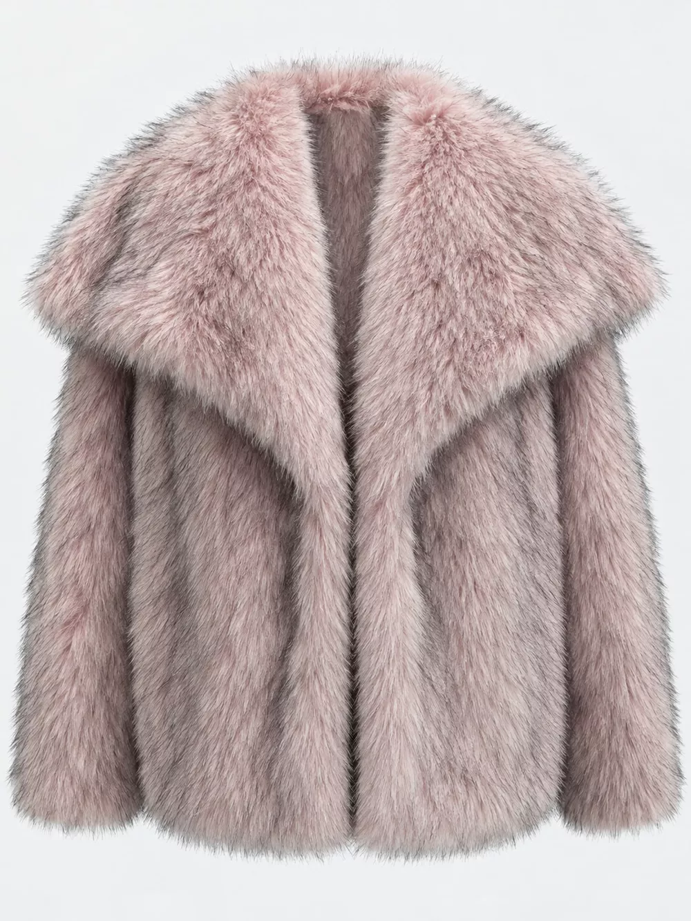 Fox Fur Collar Winter Outerwear, image 53