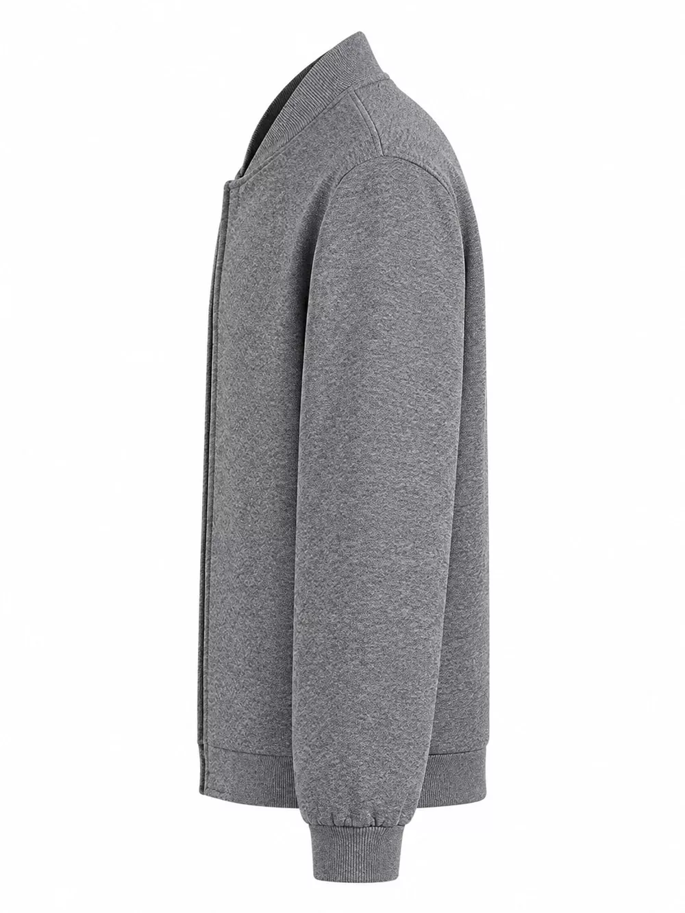 Men's Plus Size Zip Up Long Sleeve Sweatshirt, image 6