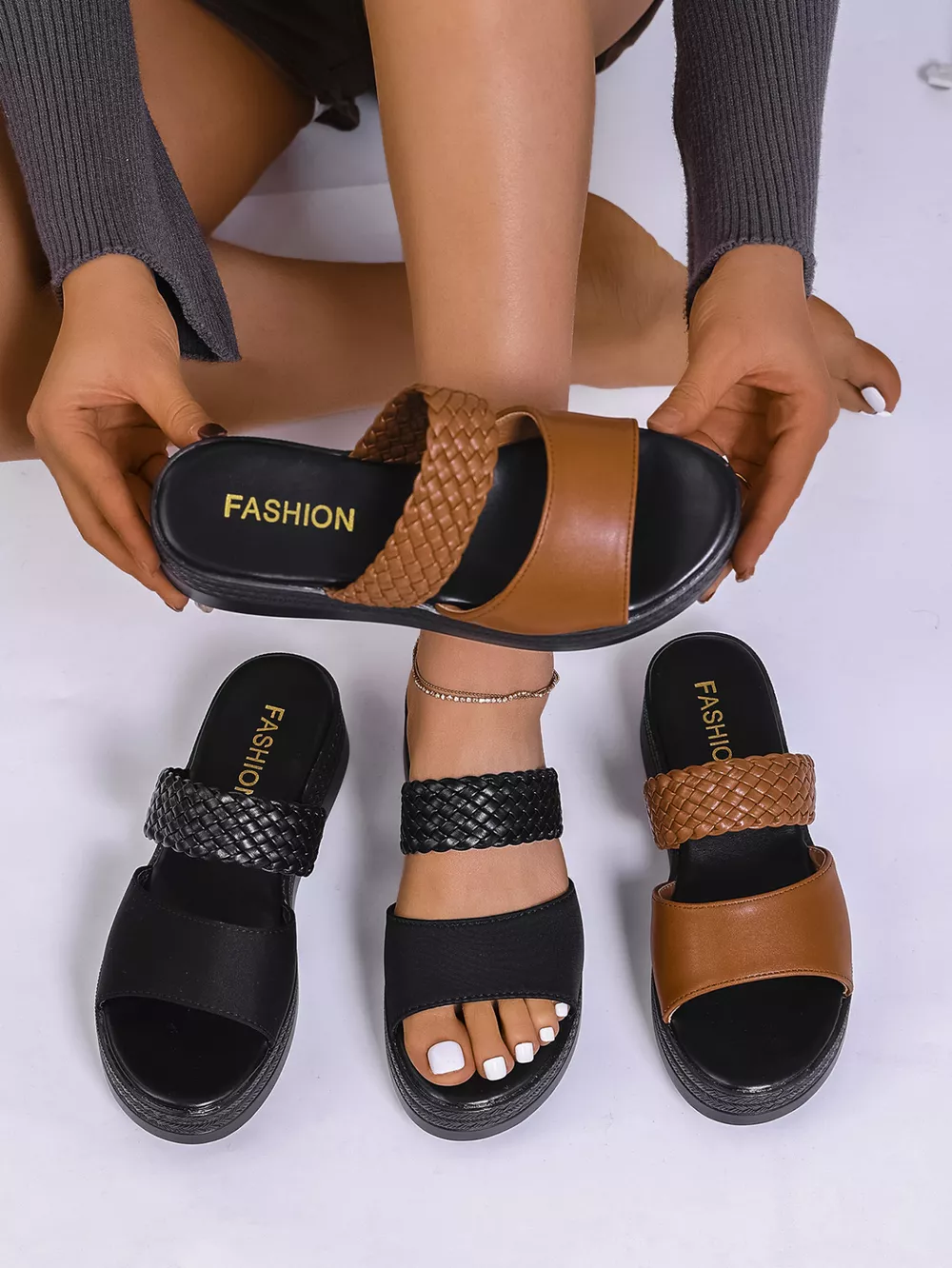 Open Toe Platform Sandals, image 9