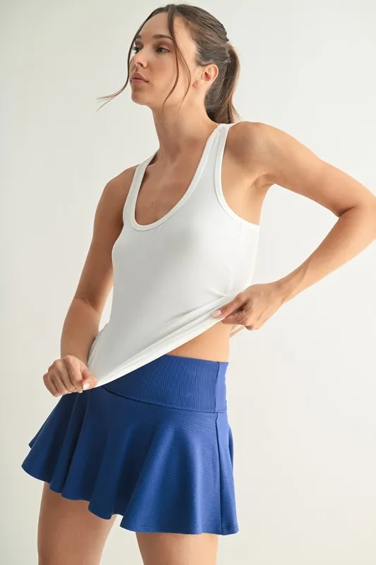 Slim Fit Scoop Neck Tank, image 2