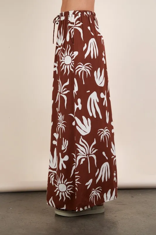 Printed Resort Midi Skirt, image 2