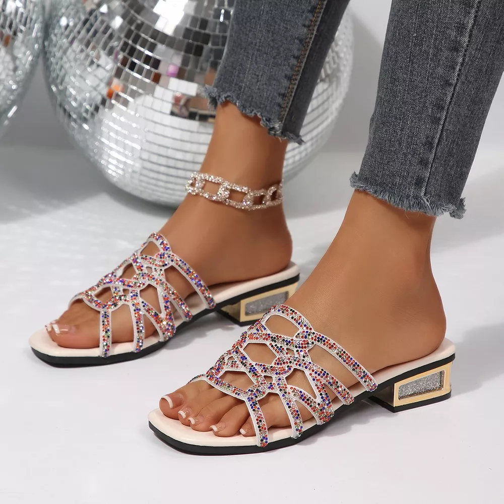 Open Toe Flats Sandals, image 4