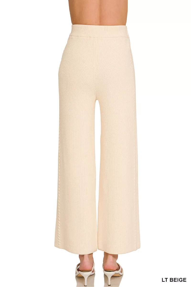 Viscose Sweater Pants, image 6