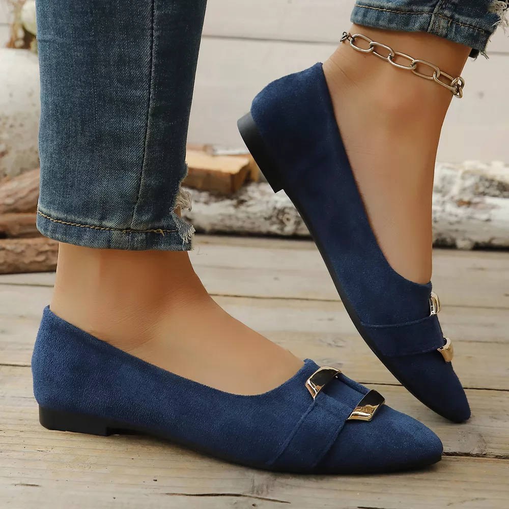 Point Toe Flats Slip-Ons, image 3