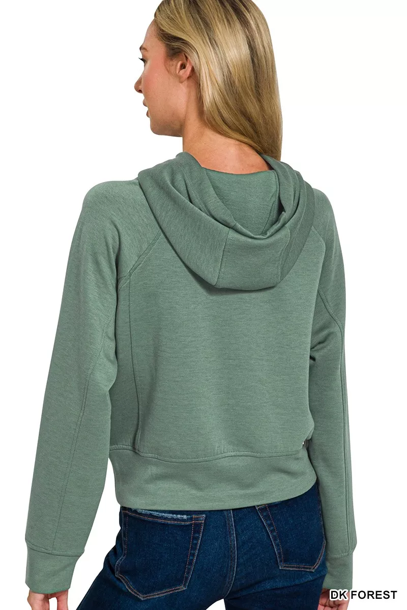 Drawstring Scuba Hoodie, image 3