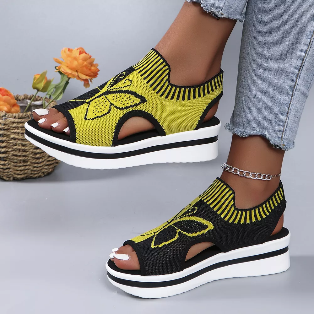 Open Toe Wedge Sandals, image 8