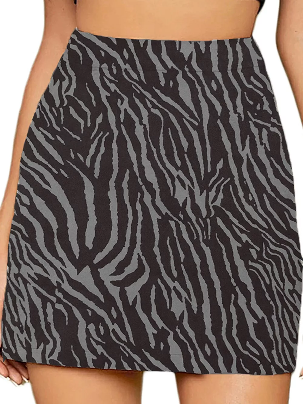 High-Waisted Slit Skirt, image 60
