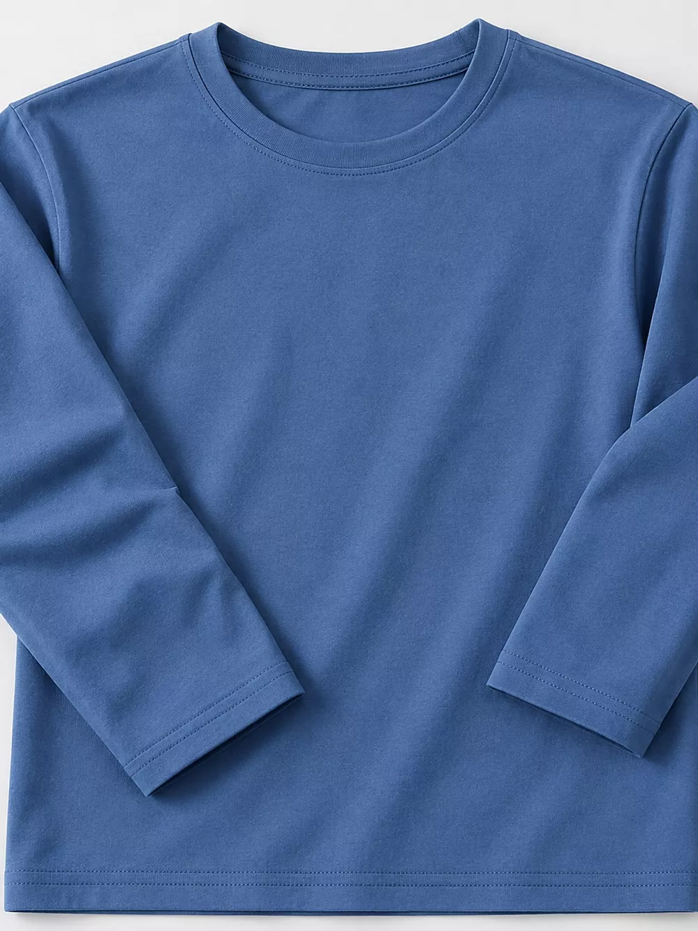 Men's Plus Size Round Neck Long Sleeve T-Shirt, image 49