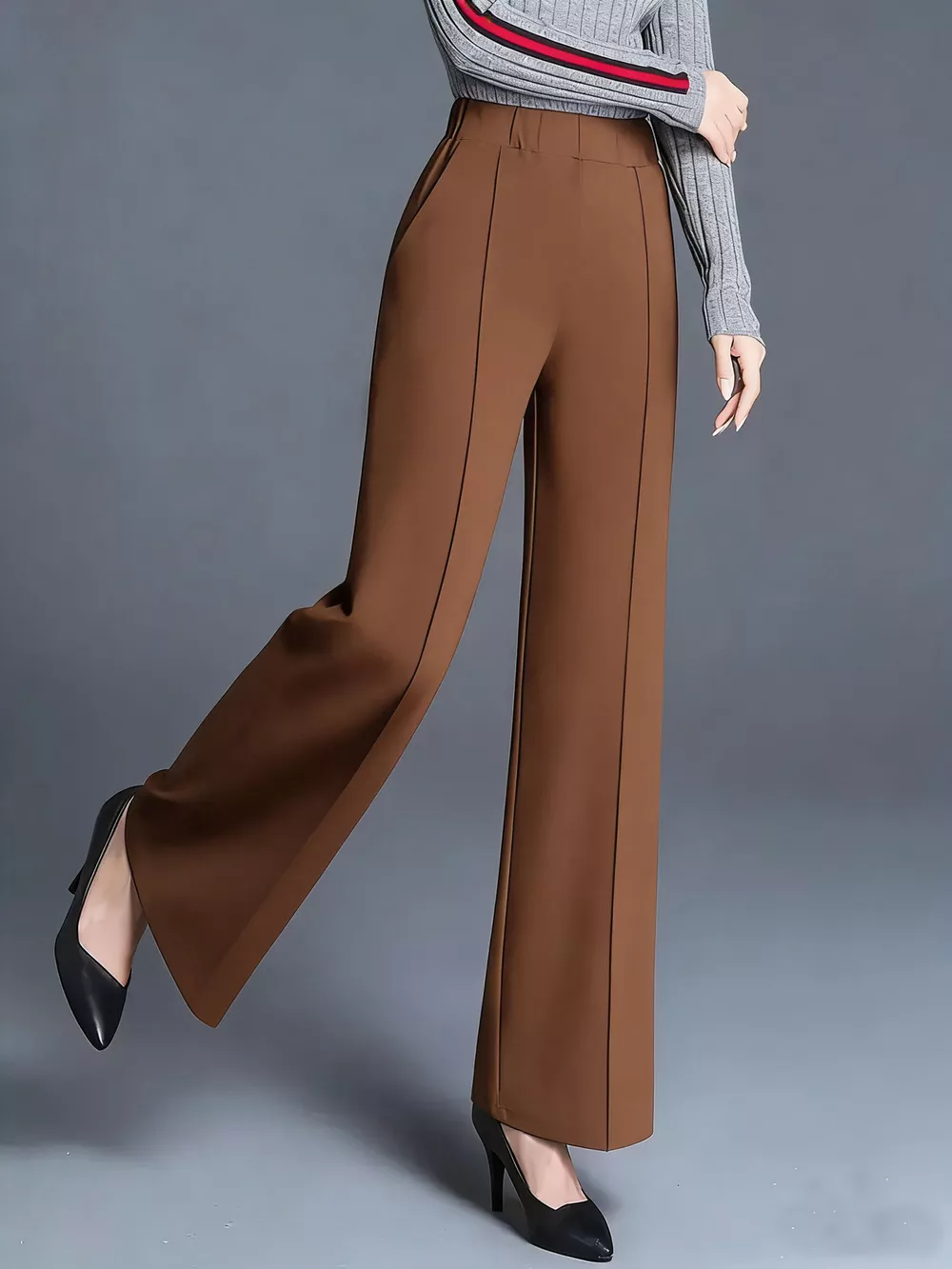 High-Waisted Wide Leg Pants, image 17