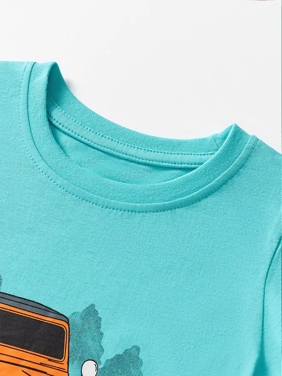 Children's Jeep Graphic Round Neck T-Shirt, image 2