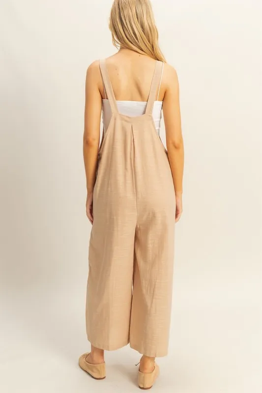 Textured Wide Leg Overall, image 3