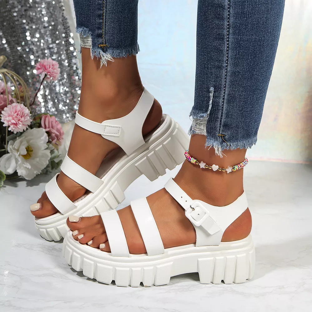 Open Toe Platform Sandals, image 6