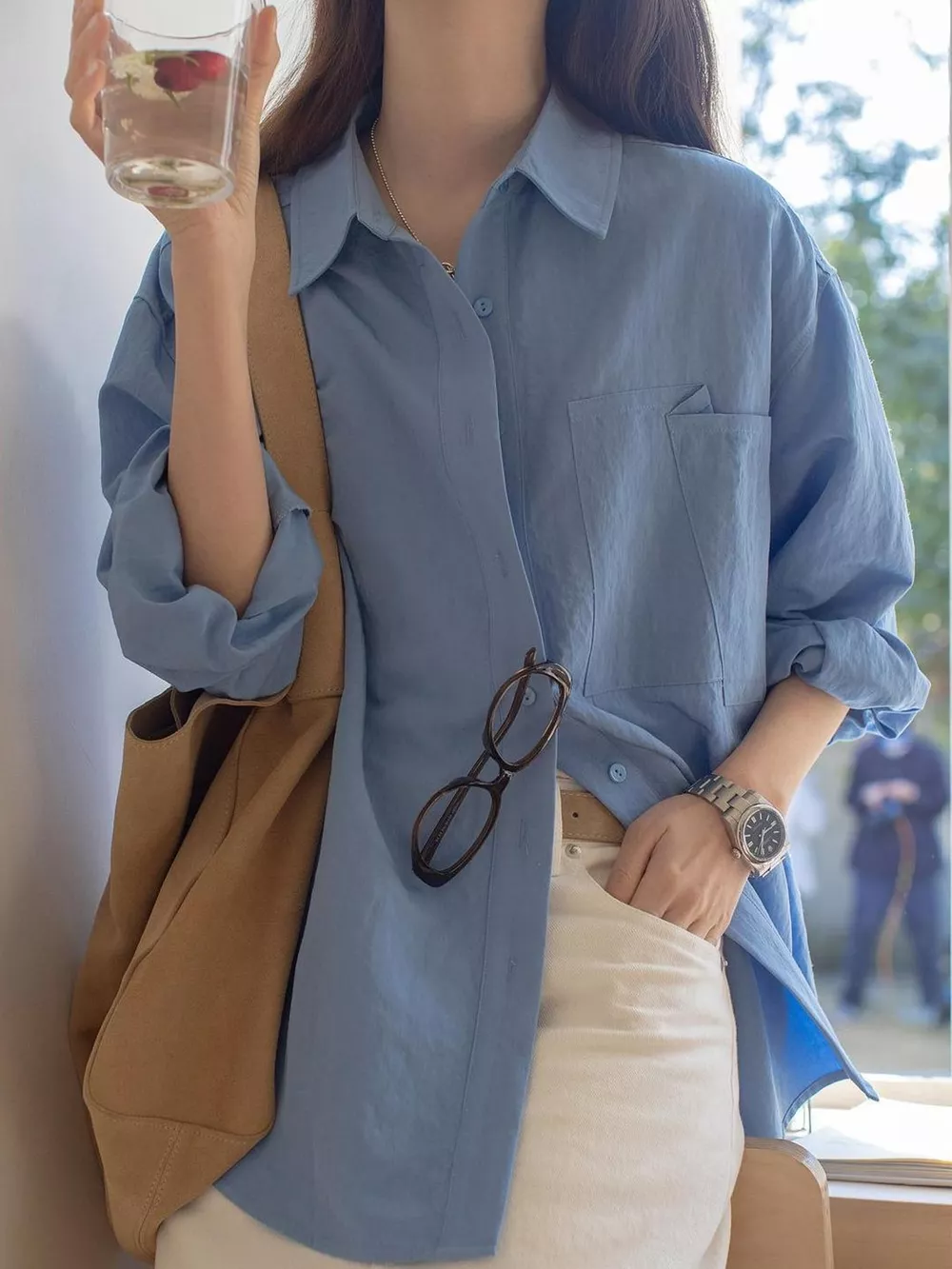 Button-Down Long Sleeve Shirt, image 5