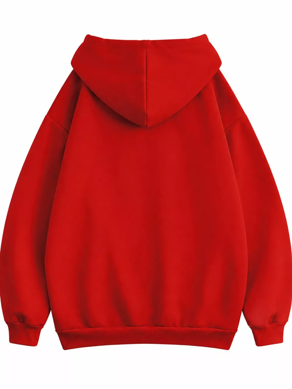 Full Size Oversized Solid Zip-Up Hoodie with Drawstring Plus Size, image 23