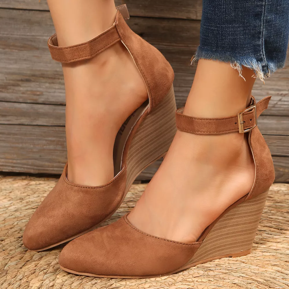Point Toe Wedge Sandals, image 12