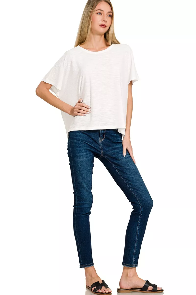 Round Neck Short Sleeve T-Shirt, image 3