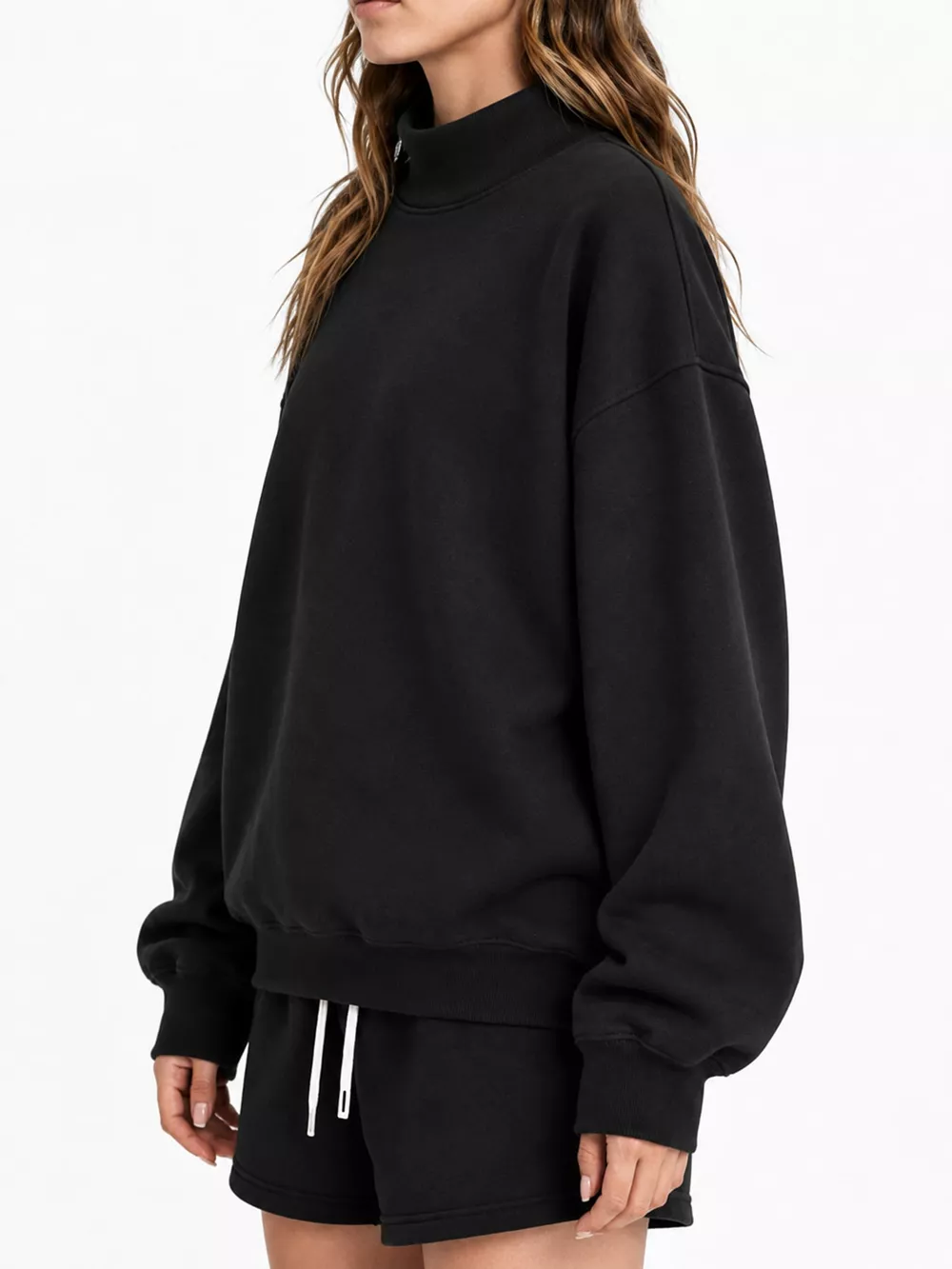 Oversized Dropped Shoulder Sweatshirt, image 4
