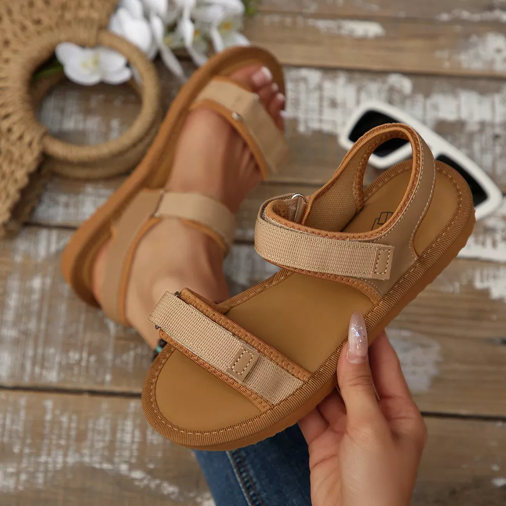 Open Toe Flats Sandals, image 10