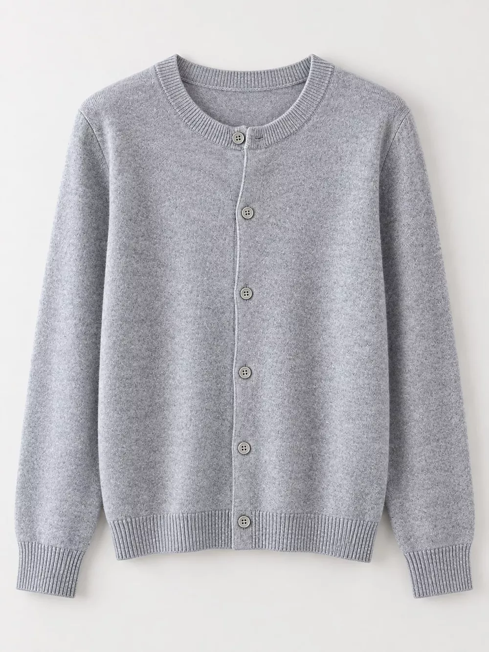 Crew Neck Button-Down Cardigan, image 14