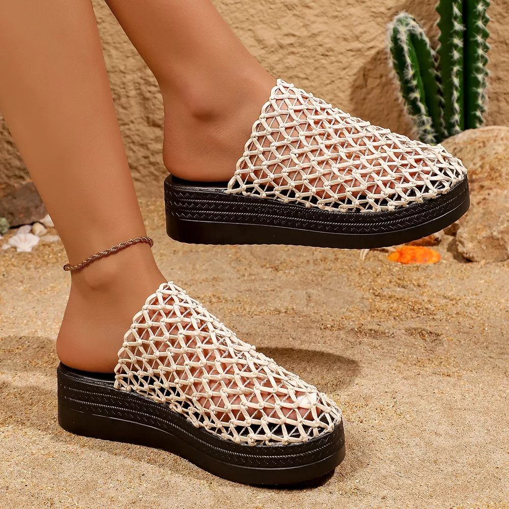 Round Toe Platform Sandals, image 6