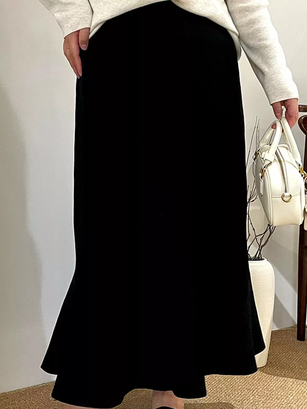 Plus Size High-Waisted Mermaid Skirt, image 3