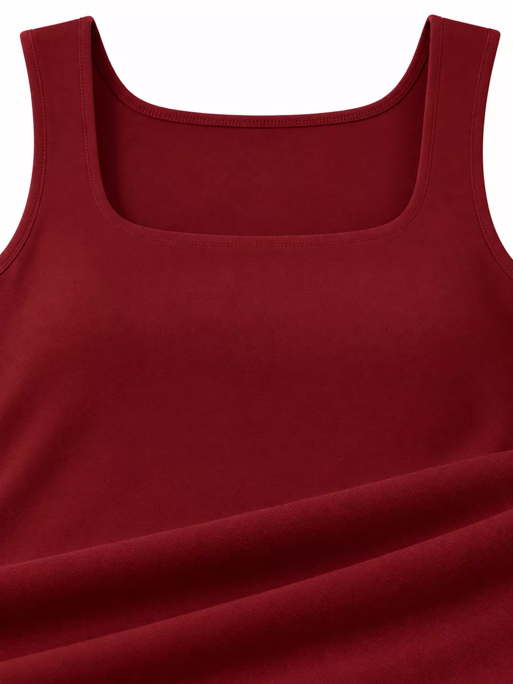 Square Neck Slim-Fit Tank, image 63