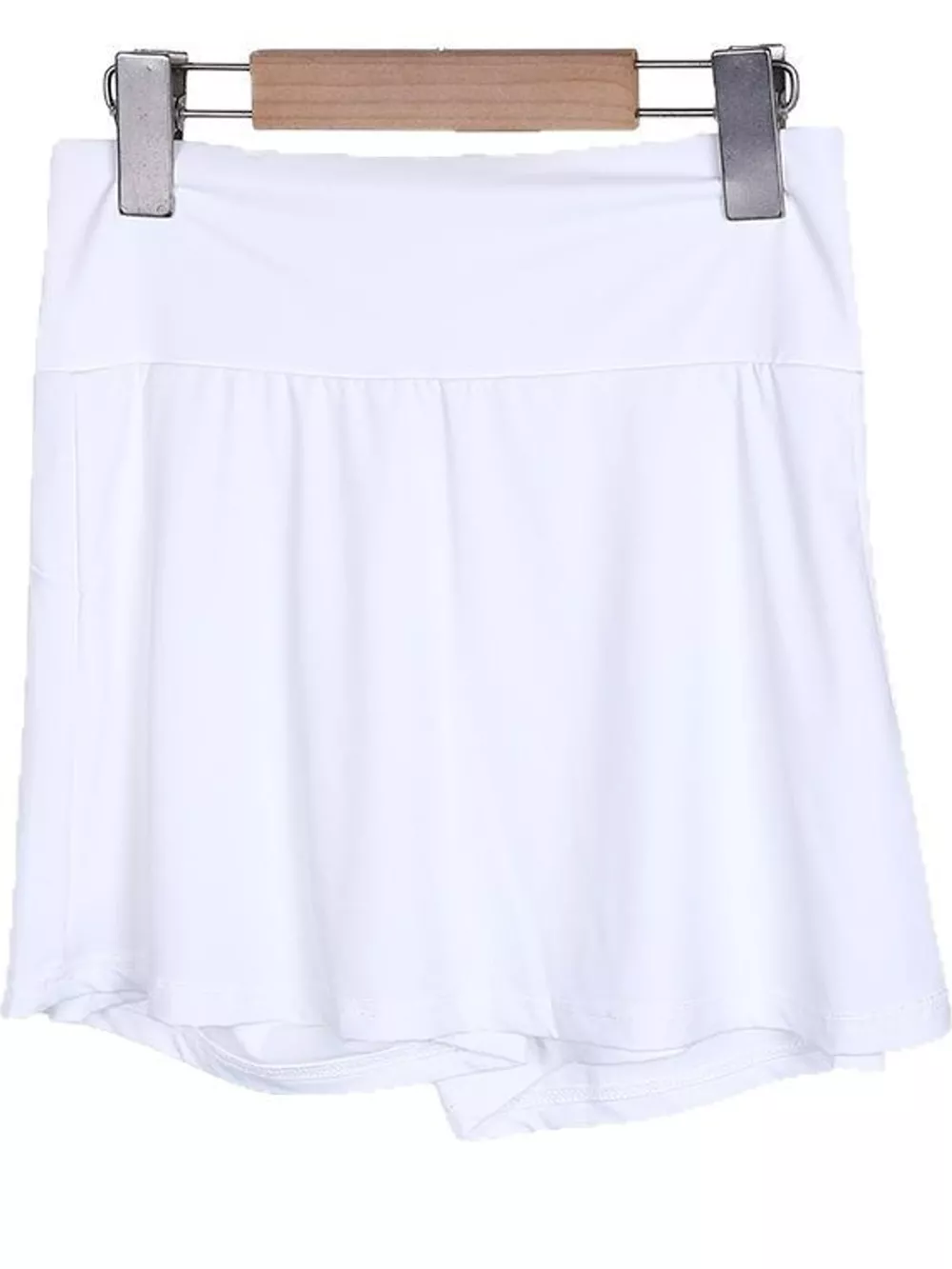 High-Waisted Pleated Active Skirt, image 5