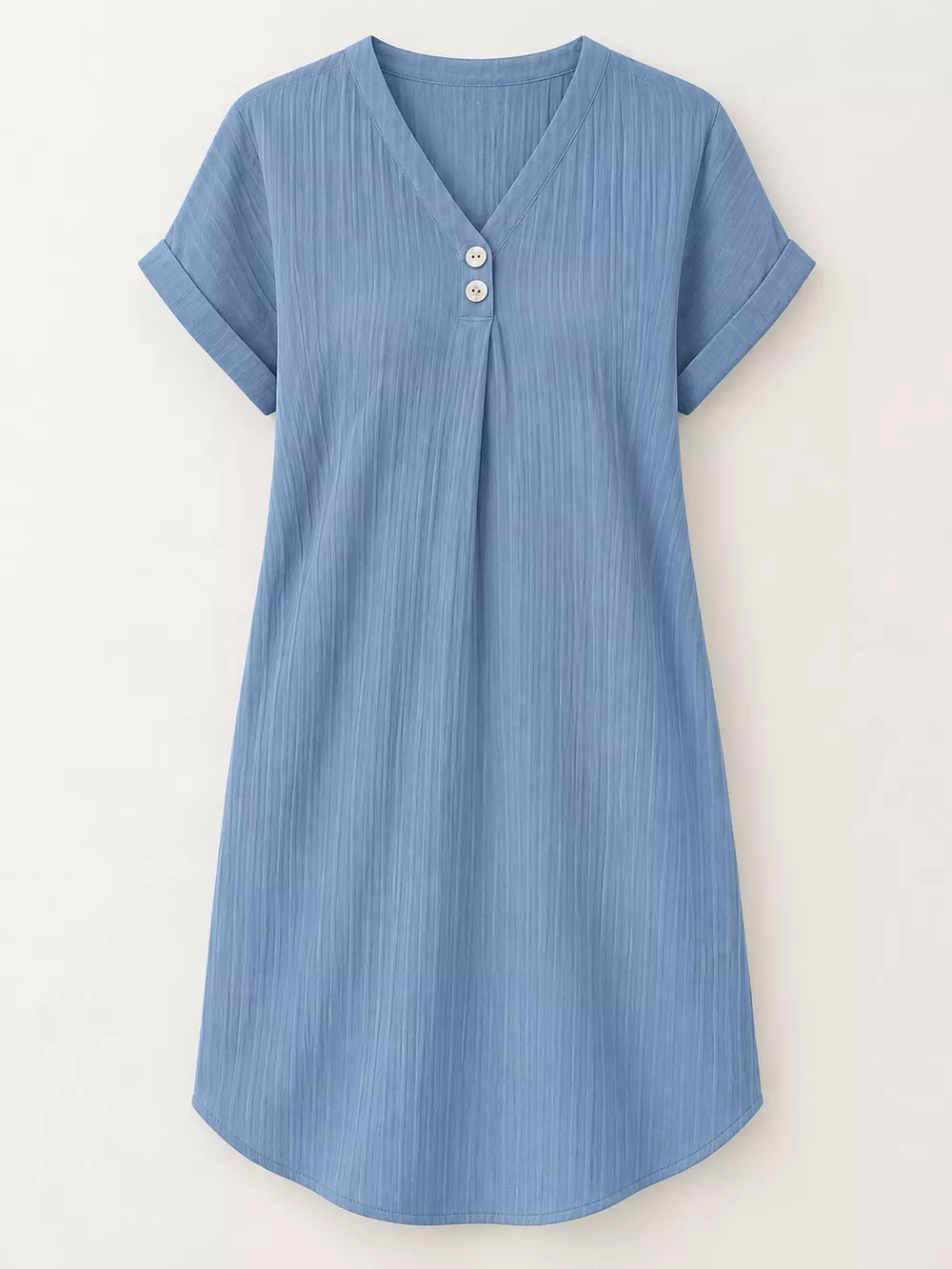 Full Size V-Neck Short Sleeve Midi Dress Plus Size, image 24