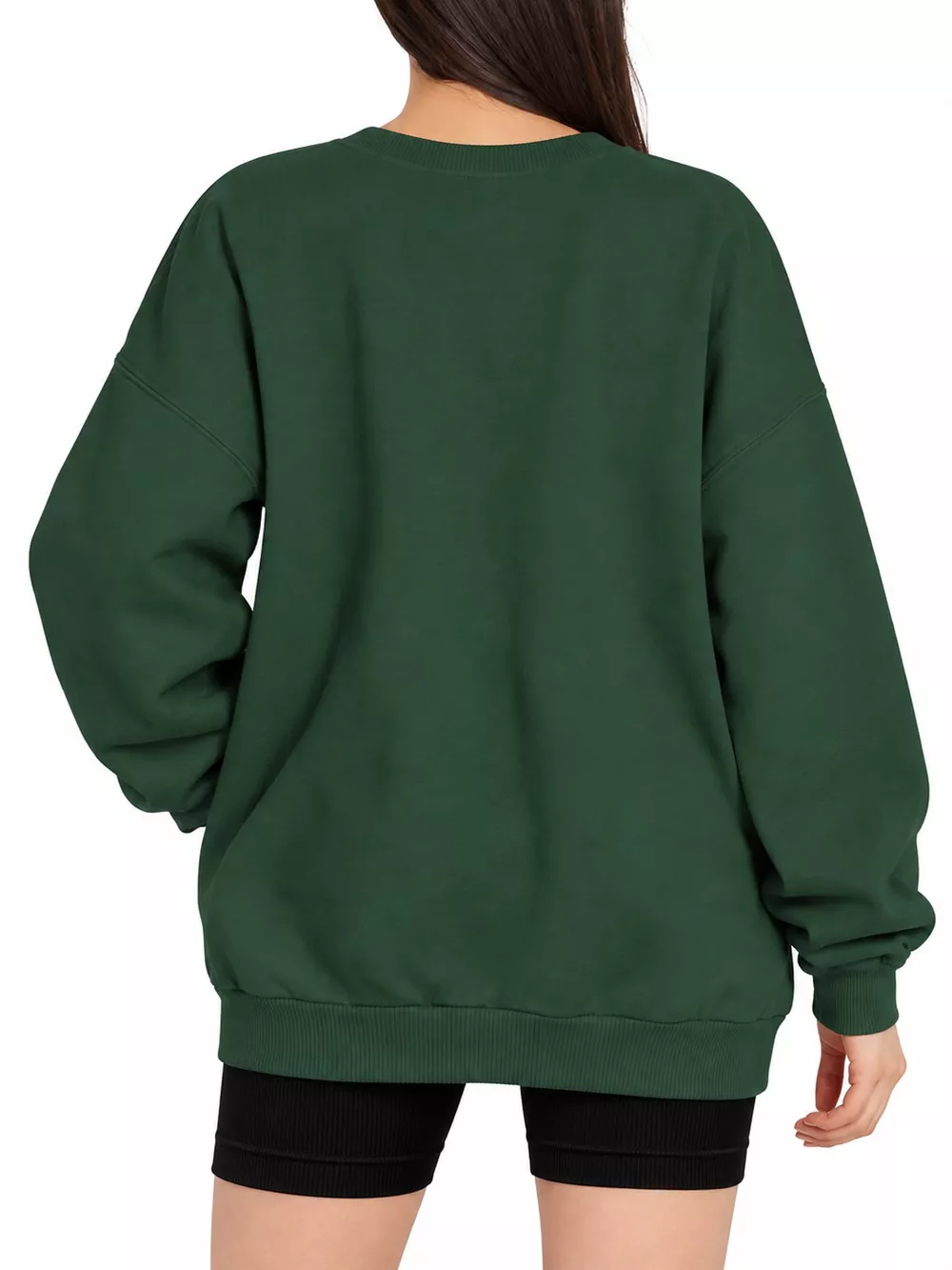 Full Size Crew Neck Dropped Shoulder Sweatshirt Plus Size, image 21