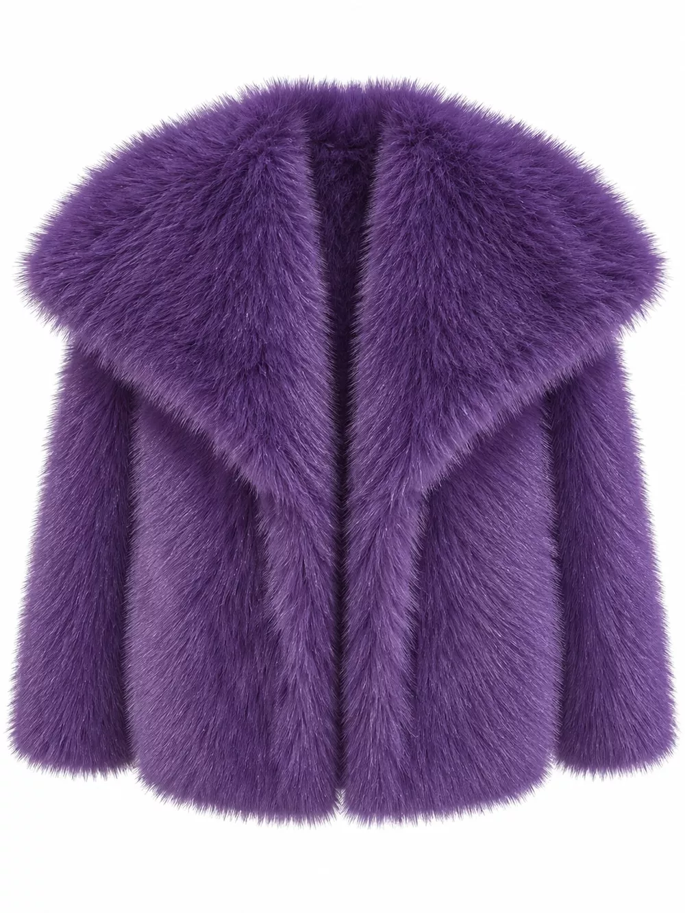 Fox Fur Collar Winter Outerwear, image 40