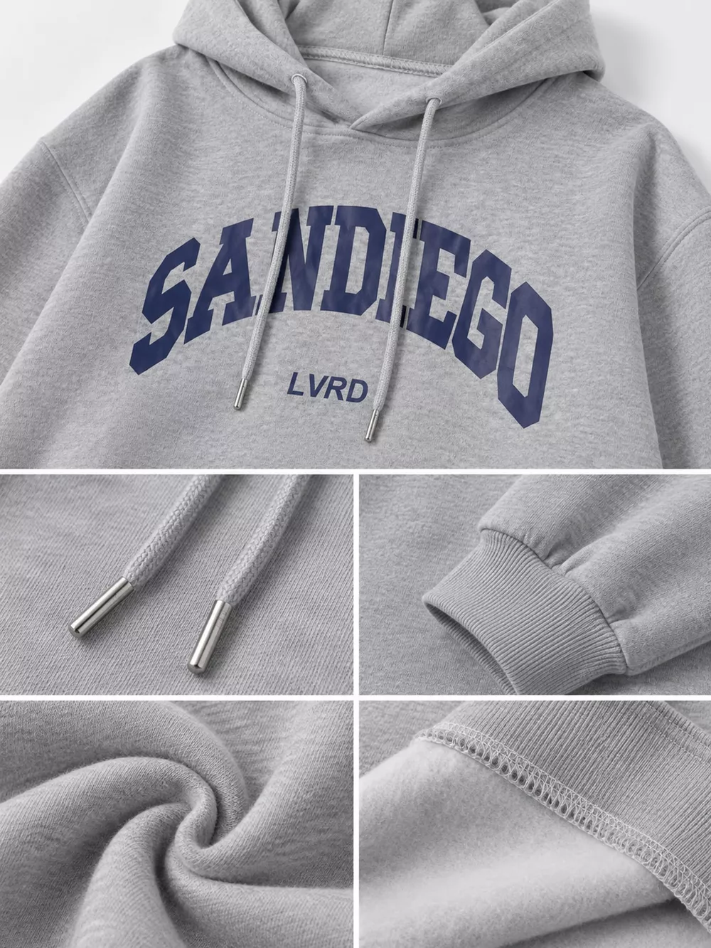 Letter Graphic Long Sleeve Hoodie, image 20