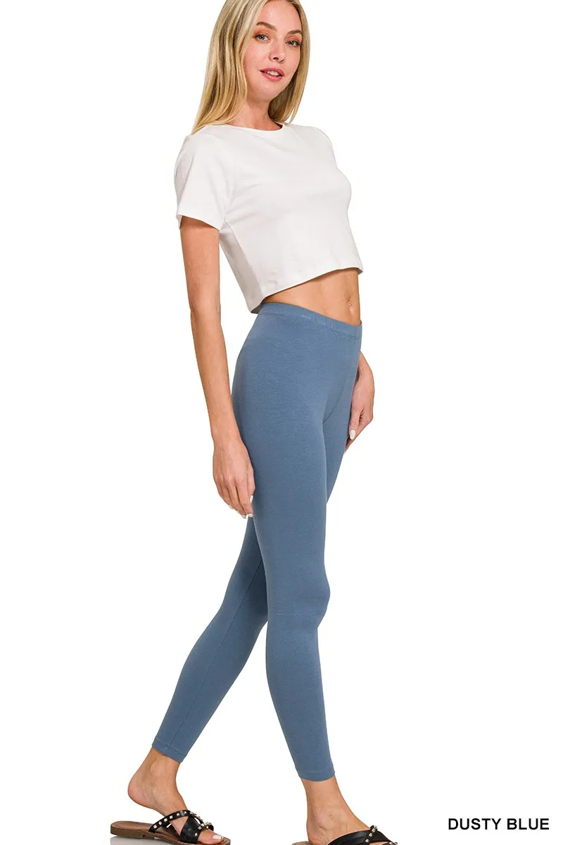 Cotton Round Neck Top & Legging Set, image 5