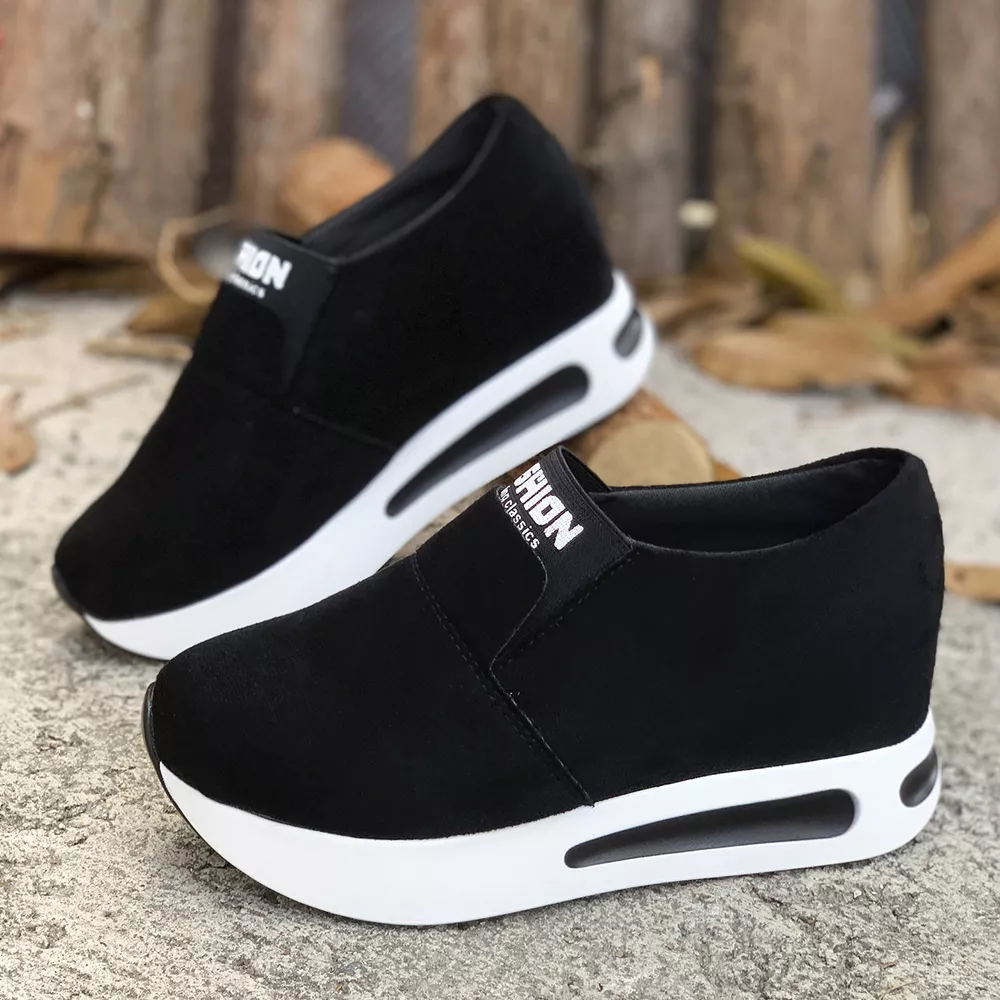Round Toe Platform Slip-Ons, image 16