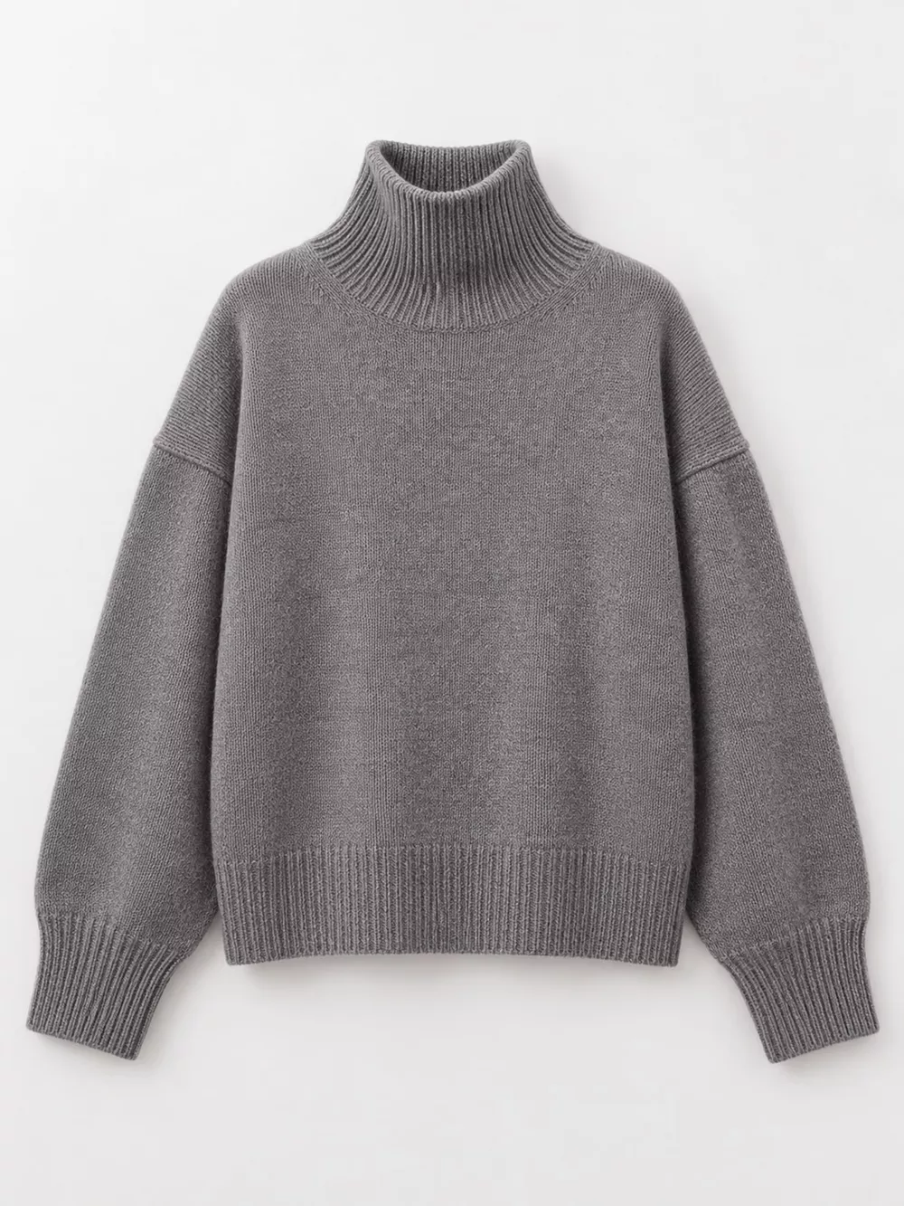 Oversized Turtleneck Wool Sweater, image 30