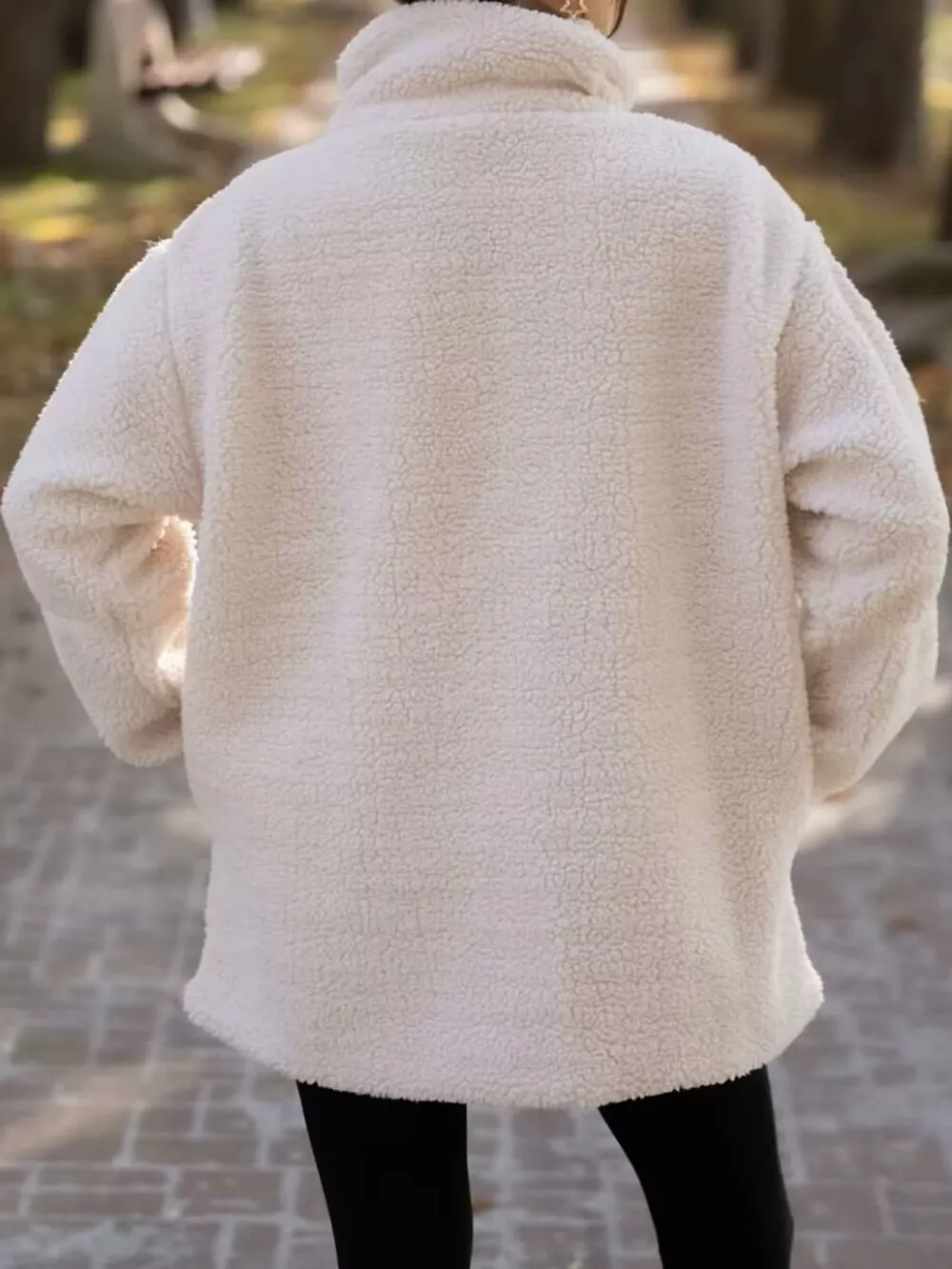 Sherpa Zip-Up Outerwear, image 5