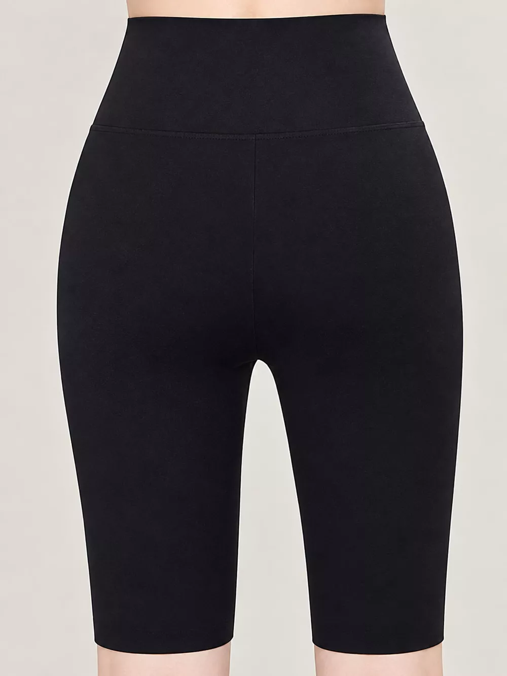Full Size High-Waisted Seamless Compression Active Shorts Plus Size, image 3