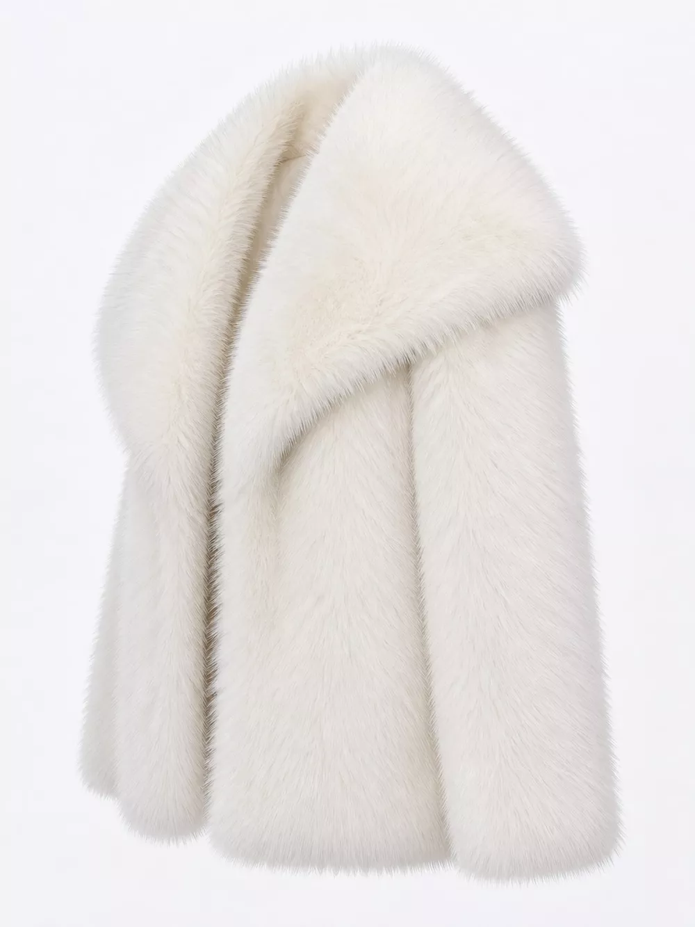 Fox Fur Collar Winter Outerwear, image 3