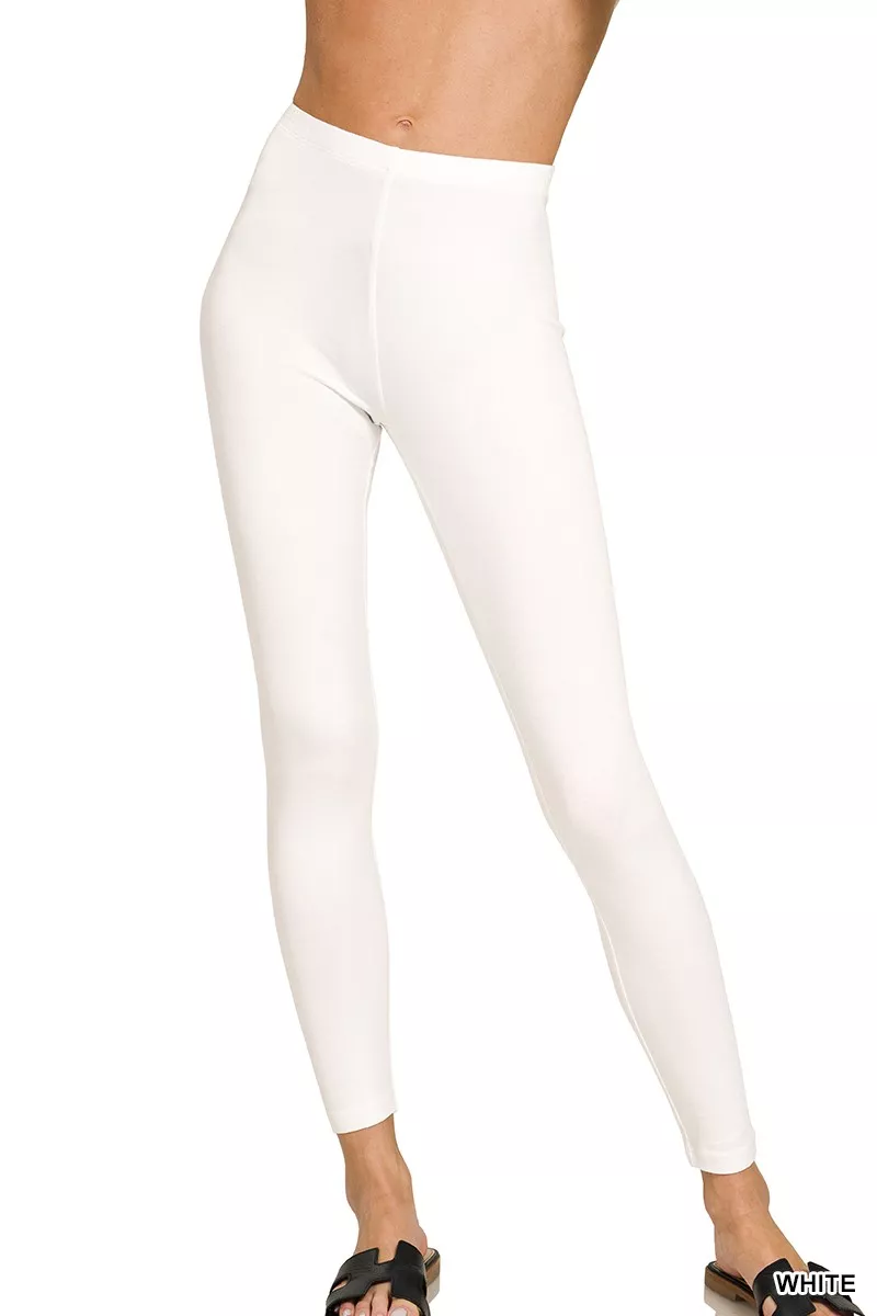 Premium Cotton Full Length Leggings