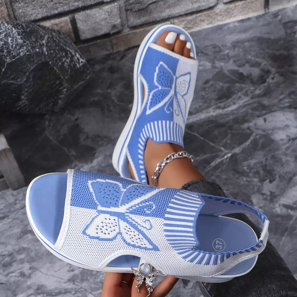 Open Toe Wedge Sandals, image 7