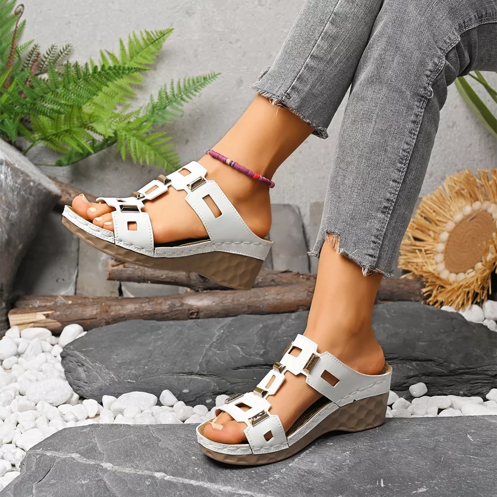 Open Toe Wedge Sandals, image 18